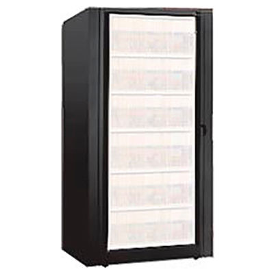 Rotary File Cabinet Components, Base Starter Unit, Legal, 5-High, Black