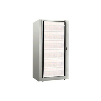 Rotary File Cabinet Components, Base Starter Unit, Legal, 6-High, Light Gray