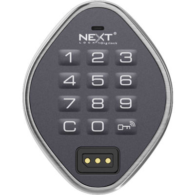 Digilock Range Electronic Keypad Locker Lock NLRK-ADO2-619-01P1 - Nickel brossé