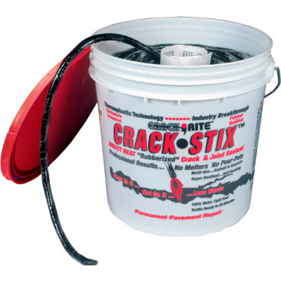 Crack Stix™ 125 pi moyenne 1/2" permanente Blacktop Crack Filler - 2050