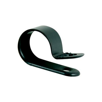 Del City 2503DL Black Cable Clamps- 3/16", 100 Pieces