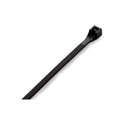 Del City 9631 Cable Ties- UV Black- 11", 1000 Pieces