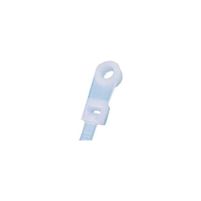 Hvy-dty Cable Ties- Mtg Tab- Natural- 29", 100 Pieces