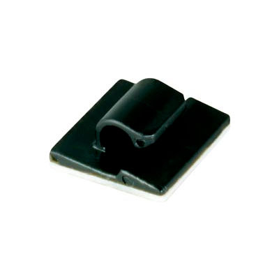 Del City 9824 Cord Clips- Black- 1/8" x 1/4", 100 Pieces