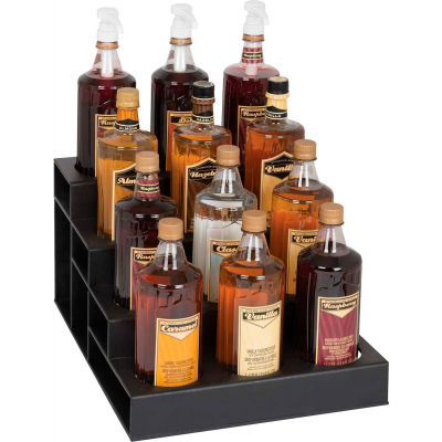 Dispense-Rite® CTBH-12BT - Bottle Holder, Sections 12, comptoir