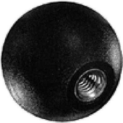 Boutons boule de J.W. Winco WD595 thermoplastique W/laiton Insert taraudé mm de diamètre 38mm longueur 7/16-14