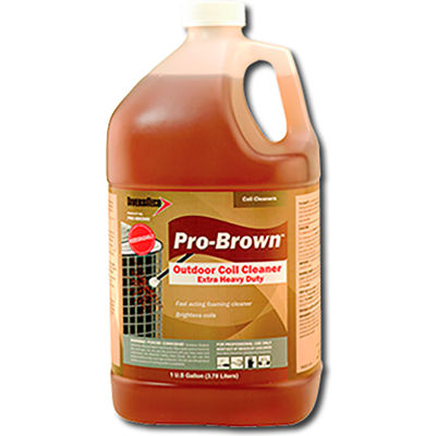 Diversitech® Pro-Brown™ Foaming Coil Cleaner, 1 Gal - Qté par paquet : 20