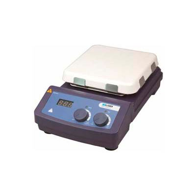 SCILOGEX MS7-H550-S LED Digital 7 x 7 plaque chauffante agitateur 81322100, plaque vitrocéramique, 110 v, 50 / 60Hz