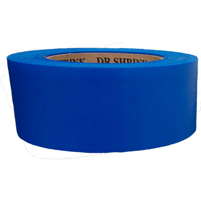 Dr. Shrink Heat Shrink Tape, 2"W x 180'L, 9 Mil, Bleu, 1 Rouleaux