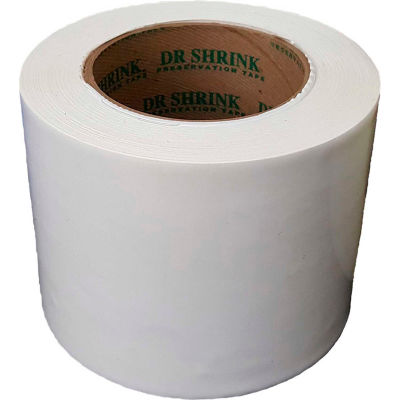 Dr. Shrink Preservation Tape, 4"W x 108'L, 10 Mil, Blanc - Qté par paquet : 12