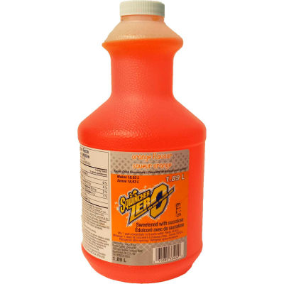 Sqwincher® zéro concentré Orange - 64 gr. - Donne 5 Gallons
