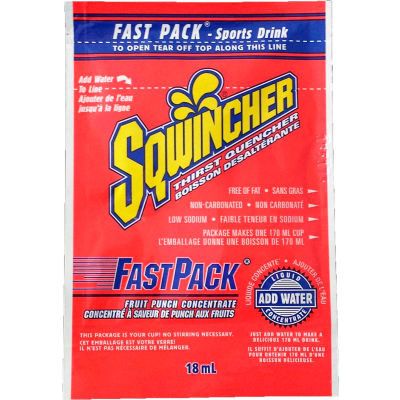 Sqwincher® rapide Pack® Punch aux fruits