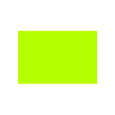 Étiquettes rectangulaires en papier blanc, 3"L x 2"W, vert fluorescent, rouleau de 500