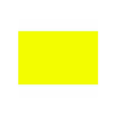 Étiquettes rectangulaires en papier vierge, 4"L x 2-3/4"W, jaune vif, rouleau de 500
