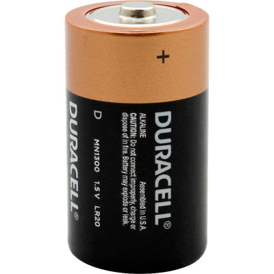 Duracell® Coppertop®  D Batteries W/ Duralock Power Preserve™ - Qté par paquet : 12