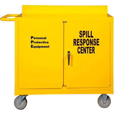 Durham Mfg® Spill Response Cart 2210 50-1200 lb Cap. - 36 x 18