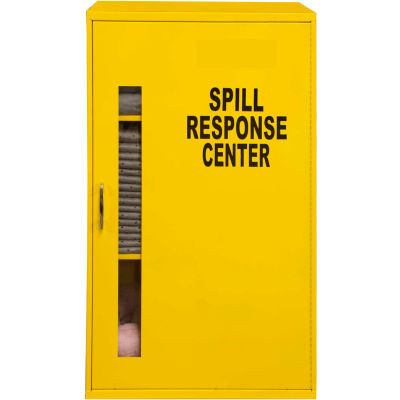 Durham Spill Control respirateur armoire 057-50 - 19-7/8" W x 14-1/4 « D x 32-3/4 » H, jaune