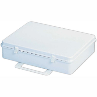 Premiers soins boîte en polystyrène - 13-11/16 x 2-3/4 x 9-1/4 - Qté par paquet : 10