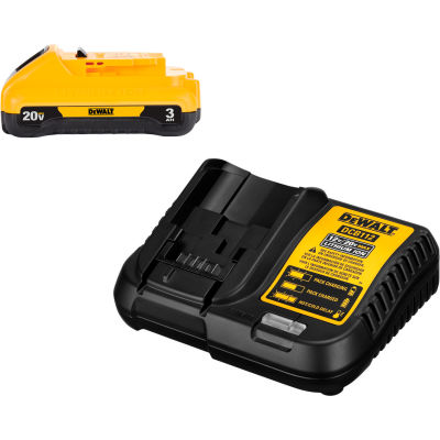 DeWALT DCB230C 20V Max Starter Kit W 3.0Ah Li Ion Battery 60