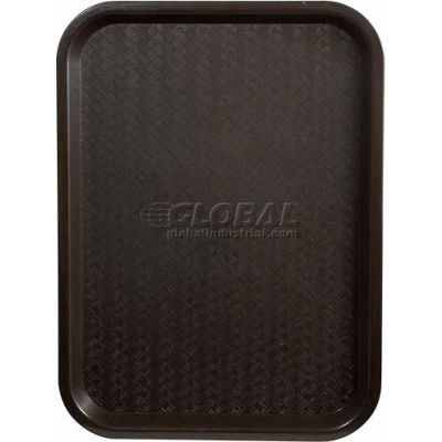 Winco FFT-1014B Fast Food Tray, Brown, 10"x 14" - Pkg Qty 12
