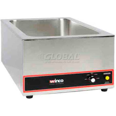 Réchaud électrique pour aliments Winco FW-S500, acier inoxydable