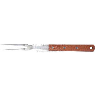 Winco KPF-612 Pot Fork, Wood Handle, 6-1/2"L - Pkg Qty 24