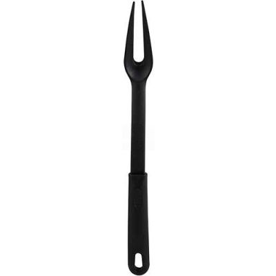 Winco NC-PF2 2 Prong Fork, Nylon, 1.5, 12"L, Black - Pkg Qty 24