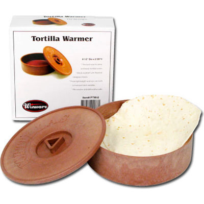 WINCO PTW-8 tortillas chaudes, 8-1/2" D - Qté par paquet : 12