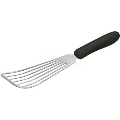 WINCO TKP-60 poisson spatule, 6-1/2" L lame, manche en polypropylène noir - Qté par paquet : 12