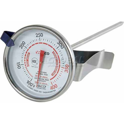 WINCO TMT-CDF2 thermomètre à cadran friteuse - Qté par paquet : 24