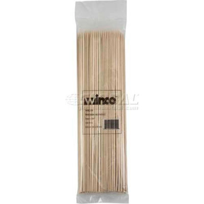 Brochettes en bambou WINCO WSK-10, 10 "L - Qté par paquet : 30