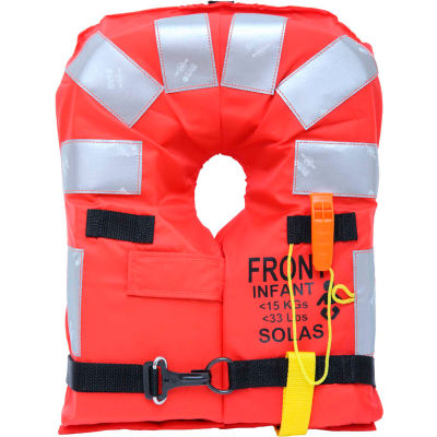 Gilet de sauvetage Veleria San Giorgio VSCG2052IM VSG, USCG/SOLAS/Type I, Orange, enfant en bas âge