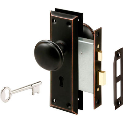 Doors, Hardware & Framing | Locksets | Prime-Line® Classic Bronze ...