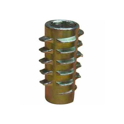 1/4-20 Insert For Soft Wood - Flush - 801420-20 - Pkg Qty 50