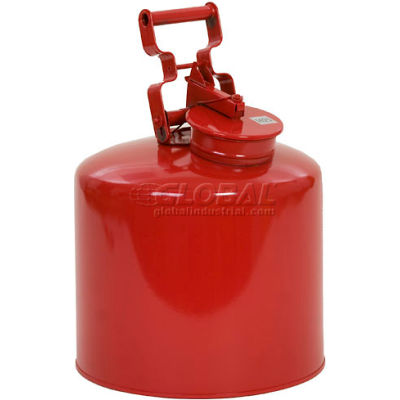 Eagle Disposal Can Galvanized - Red - 5 Gallons, 1425