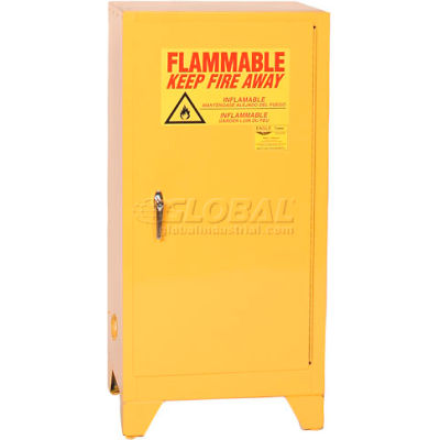 Eagle Flammable Liquid Tower™ Safety Cabinet with Self Close - 16 Gallon