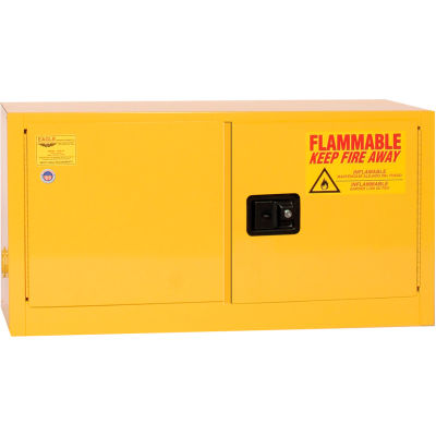 Eagle Flammable Liquid Safety Cabinet with Self Close - 15 Gallon