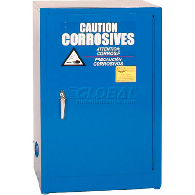 Eagle Acid & Corrosive Cabinet with Manual Close - 12 Gallon