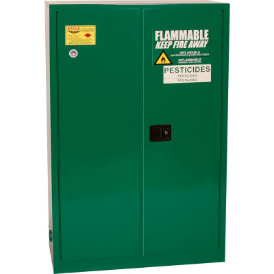 Eagle Pesticide Safety Cabinet with Self Close - 45 Gallon