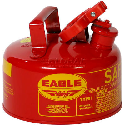 Bidon de sûreté de type I Eagle - 1 gallons - Rouge