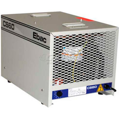 EBAC Commercial / Industrial Dehumidifier CS60, 7 Amps, 360 CFM, 56 Pints