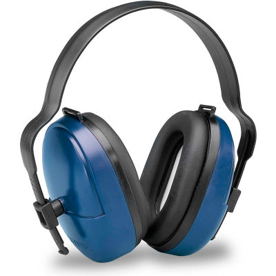 Elvex® ValueMuff™ Casque antibruit, diélectrique, serre-tête, IRB 25 dB, bleu/noir