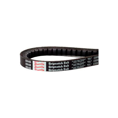 V-Belt, 21/32 X 139 In., BX136, Raw Edge Cogged
