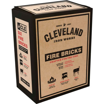 Brique de feu pour les chauffe-poêles à granulés Cleveland Iron Works - Paquet de 6