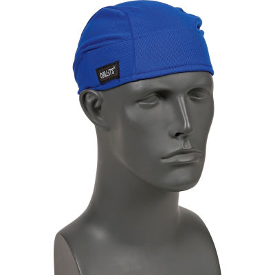 Bandana haute performance Ergodyne® Chill-Its® 6615, bleu, taille unique