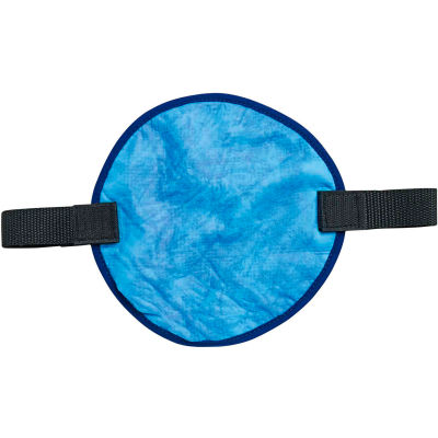 Ergodyne® Chill-Its® 6715CT Evap. Cooling Hard Hat Pad w/ Built-In Cooling Towel, Blue - Qté par paquet : 6
