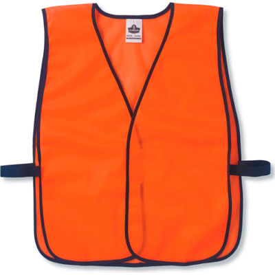 Ergodyne® GloWear® HL 8010 économie Non certifiés Vest, Orange, unique taille