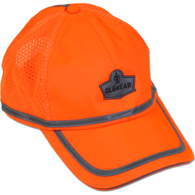 Casquette de Baseball Ergodyne® GloWear® 8930 classe HW Hi-Vis, Orange, unique taille