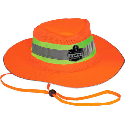 Ergodyne® GloWear® 8935 classe HW Hi-Vis Ranger Hat, Orange, L/XL