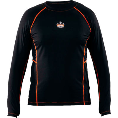 Ergodyne N-Ferno® 6435 thermique Base Layer chemise à manches longues, noir, XL